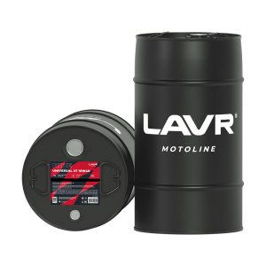 Моторное масло LAVR MOTO RIDE UNIVERSAL 4T 10W40 SM, 60 л